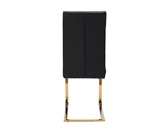 Alice Dining Chair (Pair)- Black