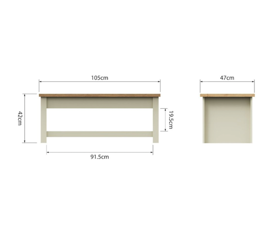 Lincoln Slide Top Coffee Table