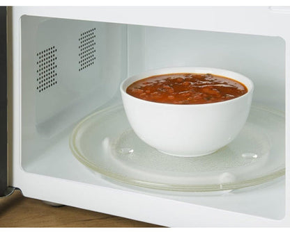 Retro Blue 900W Manual Microwave