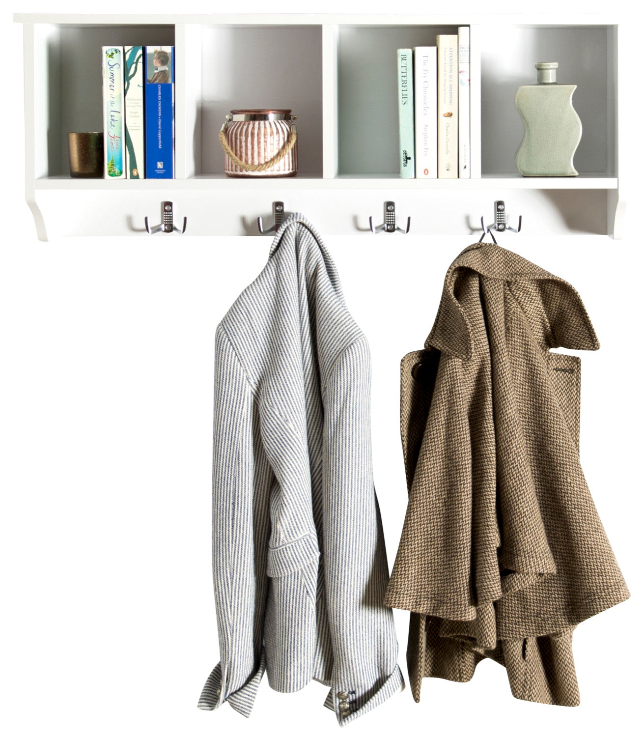 Kayleigh Wall Rack- White