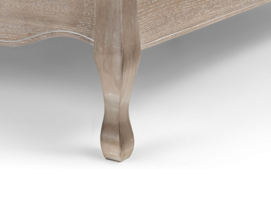 Camille Double Bed - Oatmeal