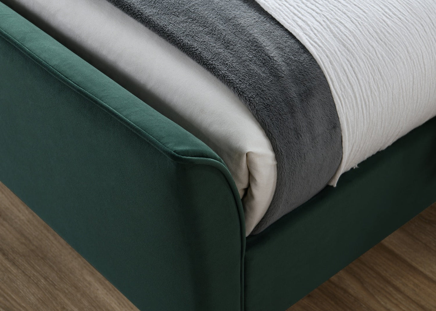 Cora King Bed - Green