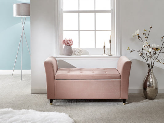 Glam Window Seat-Pink