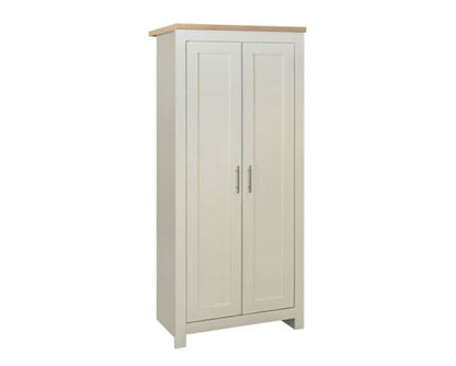 Harper 2 Door Wardrobe - Cream