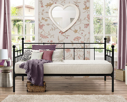 Lyon Single Bed- Black