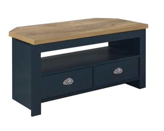 Highgate Corner TV Unit - Navy