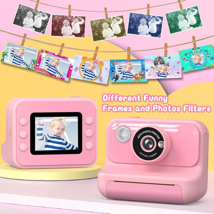 Kids Camera Instant Print - Pink