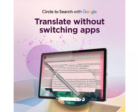 Lenovo Idea Tab 11 Inch 128GB Wi-Fi Tablet + Tab Pen - Grey