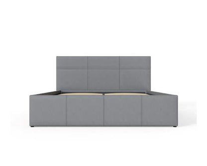 Serena Single Side Lift Ottoman Bed-Grey