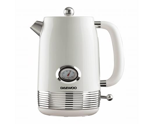 Daewoo Denver Kettle and Toaster Bundle - Buttermilk