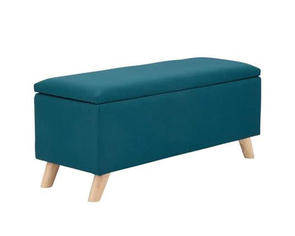 Scorento Ottoman Storage Unit-Teal
