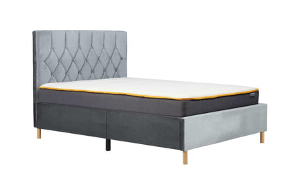 Loxley Double Bed - Grey