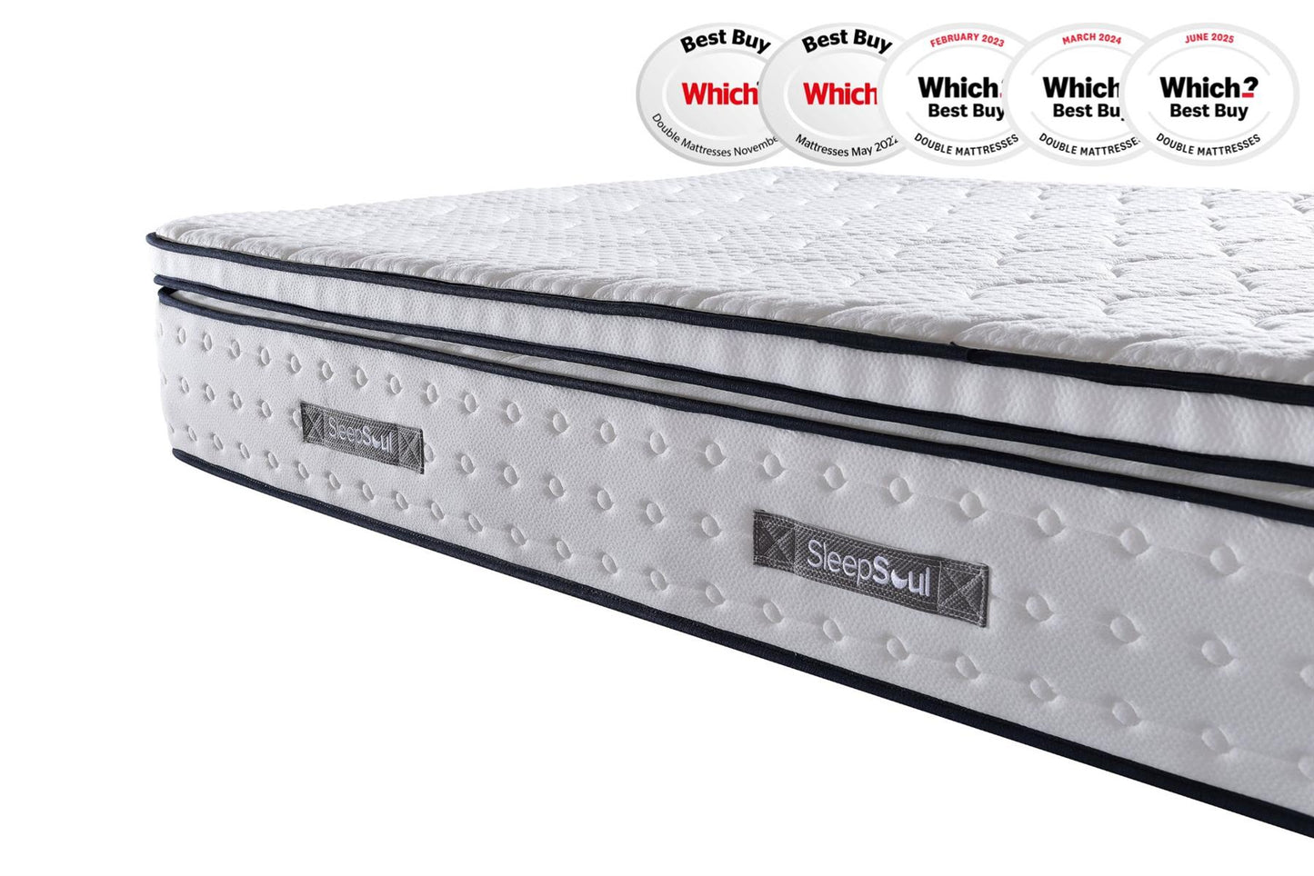 Roll Up Space 2000 Pocket Sprung Boxtop Mattress (35cm Depth) - Single