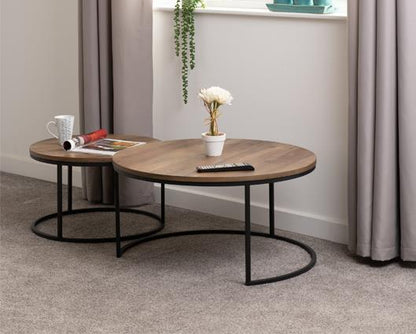 Quinn Round Coffee Table Set