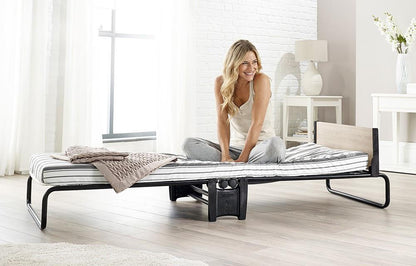 Jay-Be Revolution Folding Bed with Rebound e-Fibre Mattress-Single