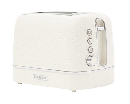 Haden Starbeck 2 Slice Toaster - Ivory