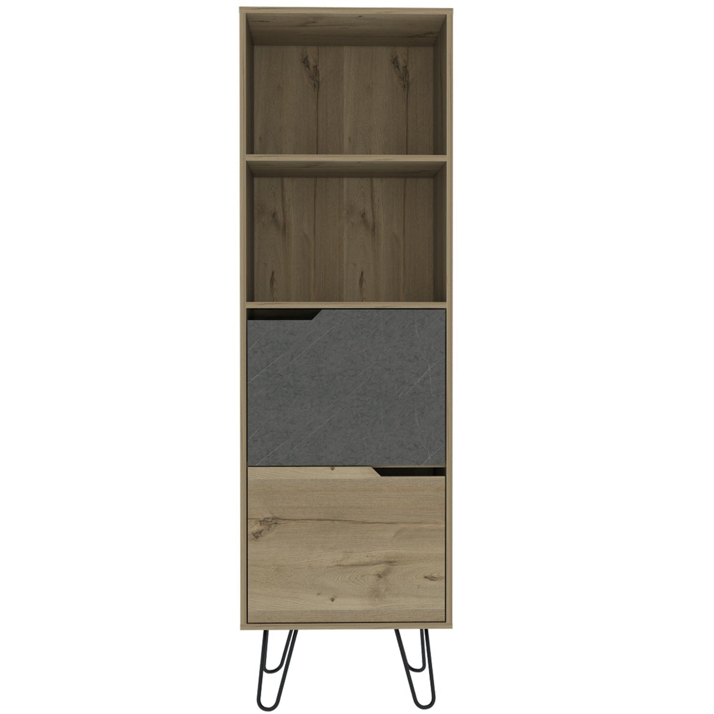 Matteo Tall Bookcase with 2 Doors