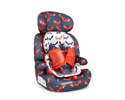 Zoomi Group 123 Anti-Escape Car Seat - Mister Fox