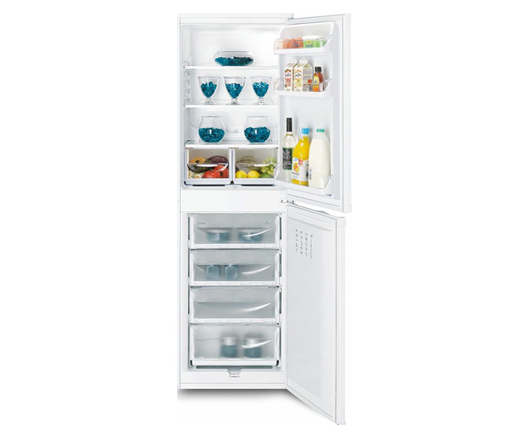 Indesit IBD5517W 54.5cm 50/50 Fridge Freezer