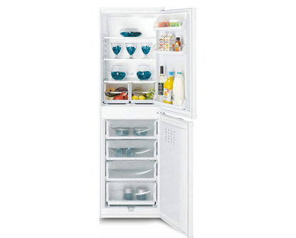 Indesit IBD5517W 54.5cm 50/50 Fridge Freezer