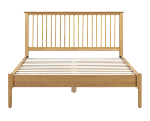 Kingston King Bed - Oak