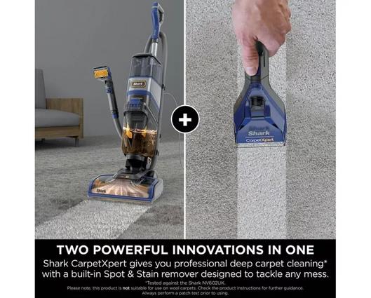 SHARK CarpetXpert HairPro Pet Upright Carpet Cleaner - Magenta