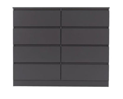 Marcus 8 Drawer Chest - Grey