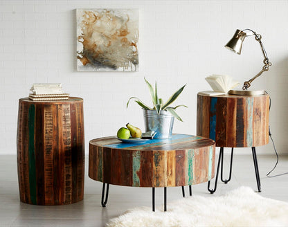 Multi Drum Coffee Table