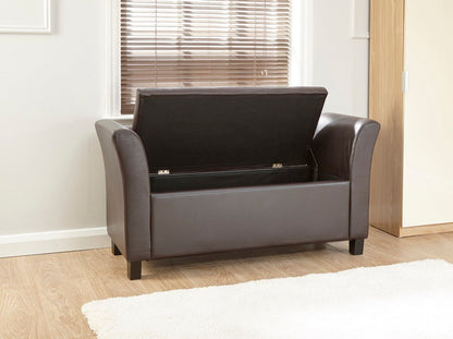 Vanessa Window Seat-Brown