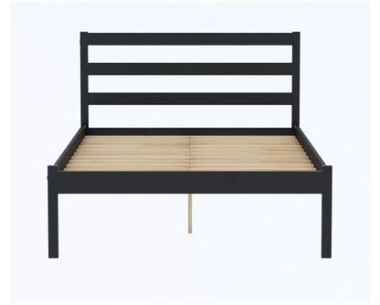 Luka Single Bed - Black Pine