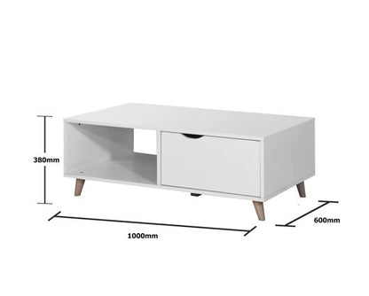 Pexton Coffee Table with 2 Drawers