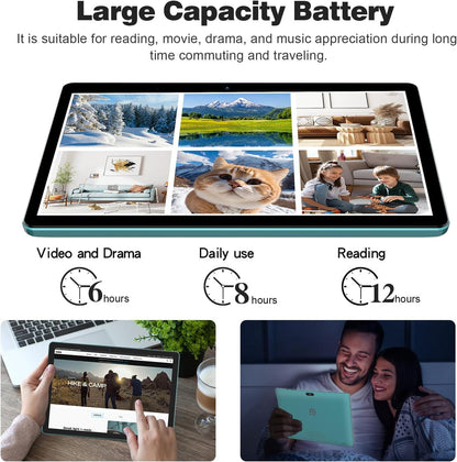 PRITOM 10 inch Android WiFi Tablet - 64GB