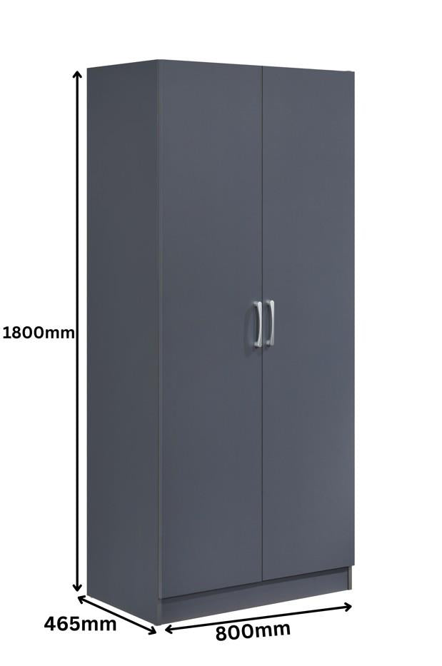 Highbury 4 Piece Bedroom Set - Dark Grey