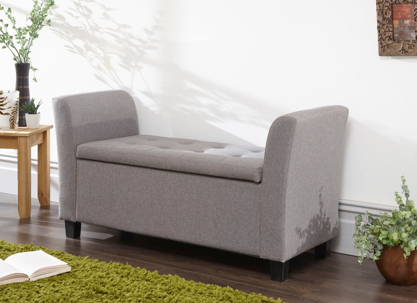 Vanessa Window Seat-Grey
