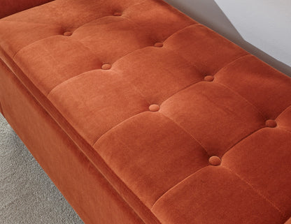 Glam Window Seat-Russet