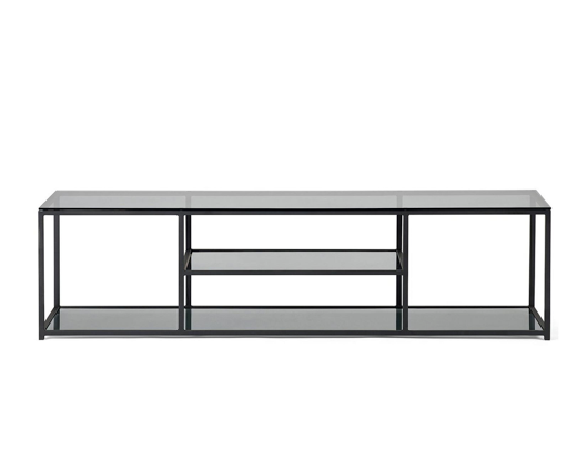 Corbin TV Unit- Smoked Glass