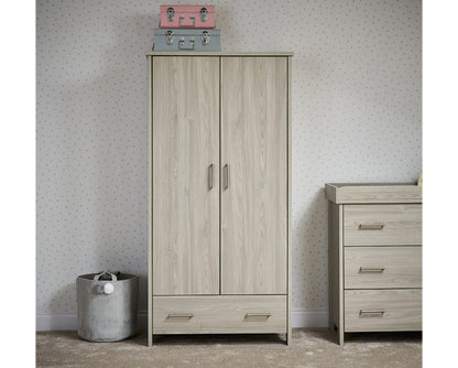 Nina 3 Piece Room Set - Grey Wash & White