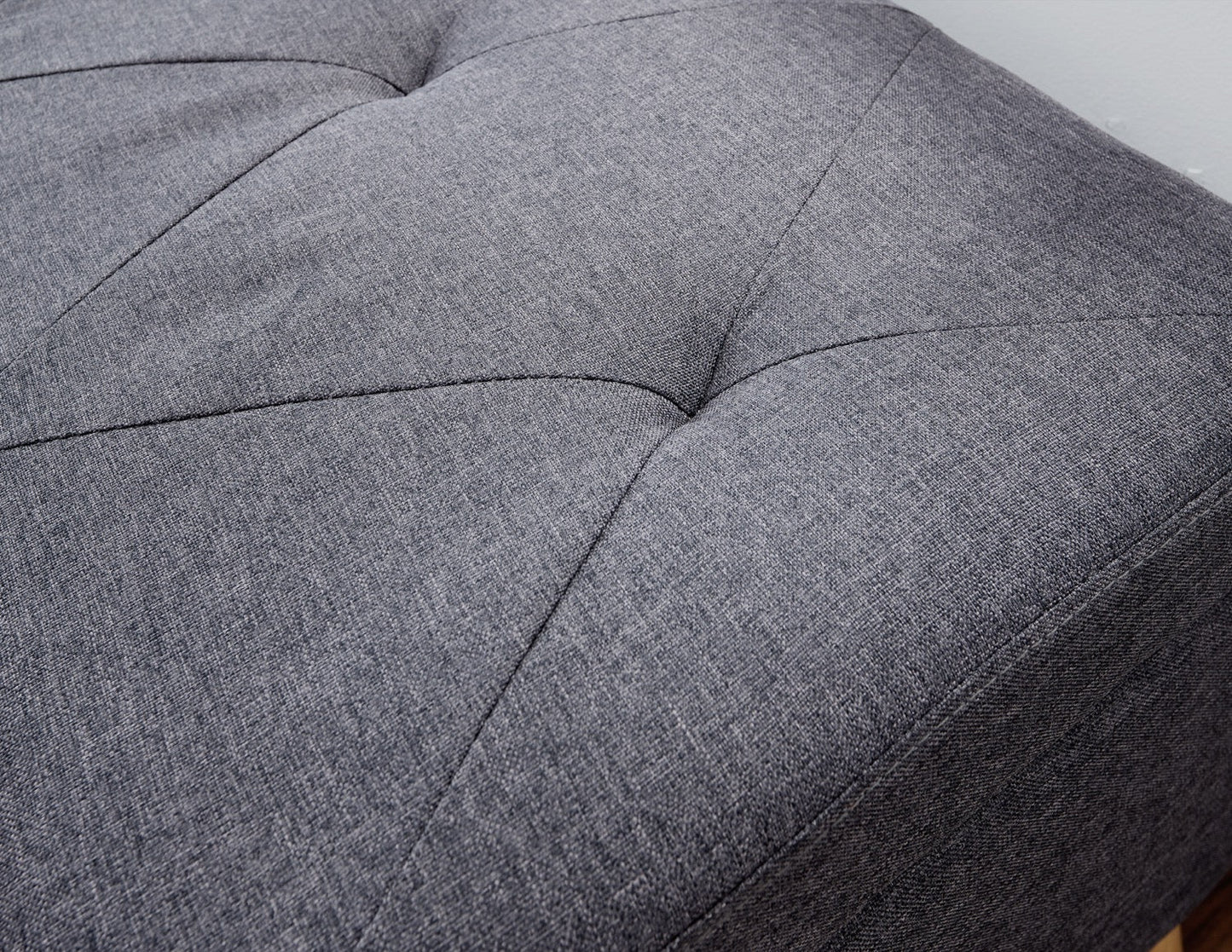 Maisie Large Storage Ottoman-Charcoal
