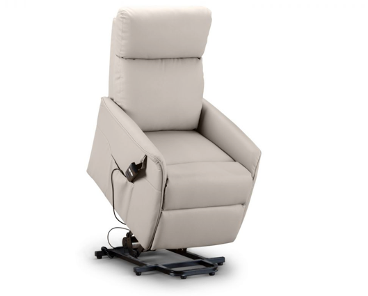 Hectar Rise & Recliner - Pebble Faux Leather