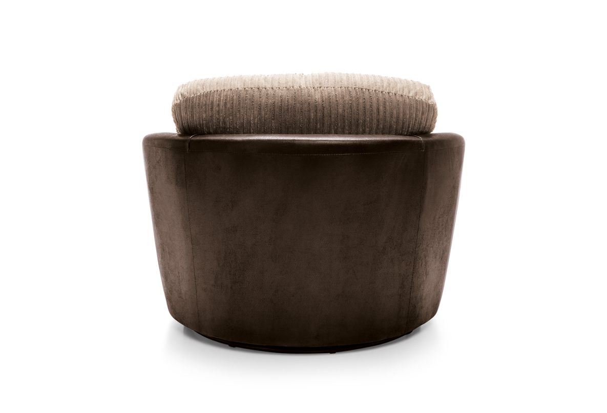 Sofia Swivel Chair - Brown