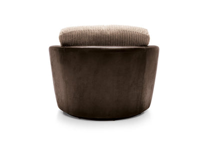 Sofia Swivel Chair - Brown