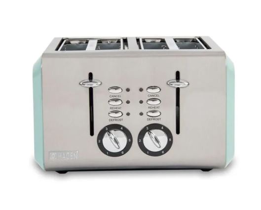 Haden Cotswold 4 Slice Toaster Sage