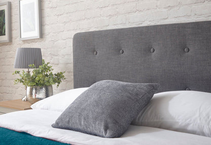 Ashbourne King Size Bed - Grey