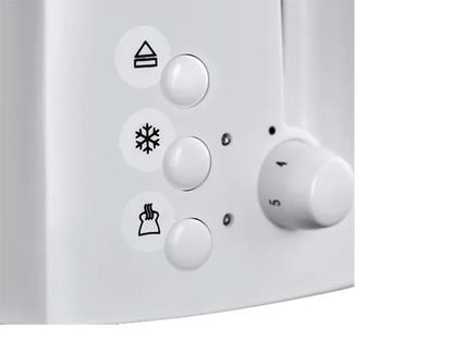 Russell Hobbs White 2 Slice Toaster