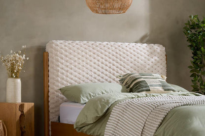 Hatti Double Bed - White