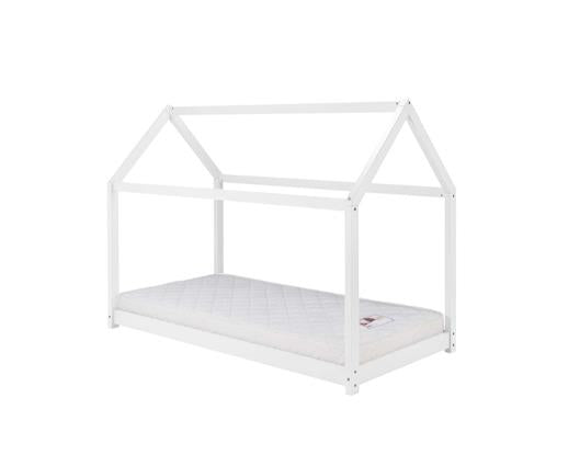 Little House Single Bed - White