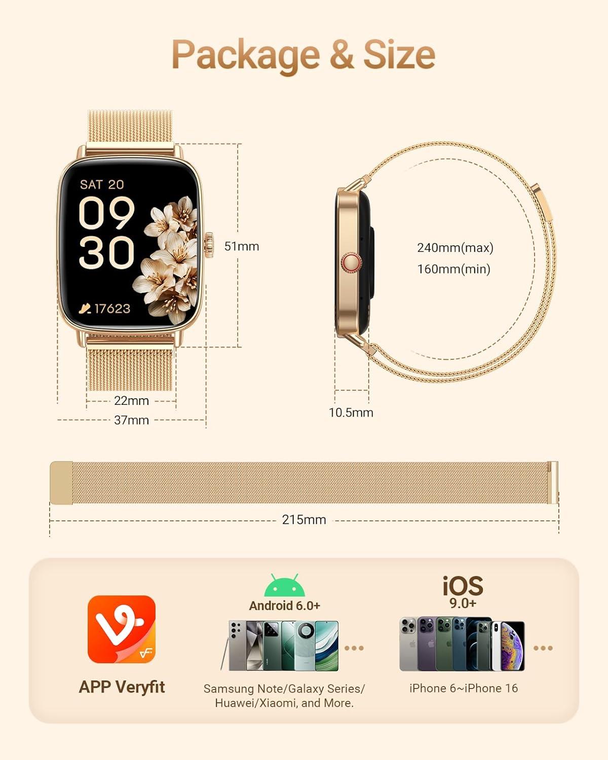 Smart Watch - Gold