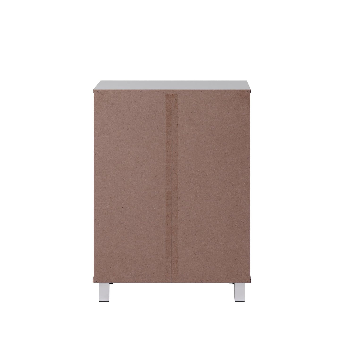 Euston 2 Door Shoe Cabinet - Light Grey