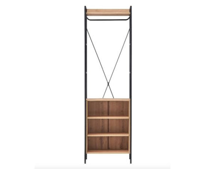 Cohen Open Wardrobe- Riveria Oak