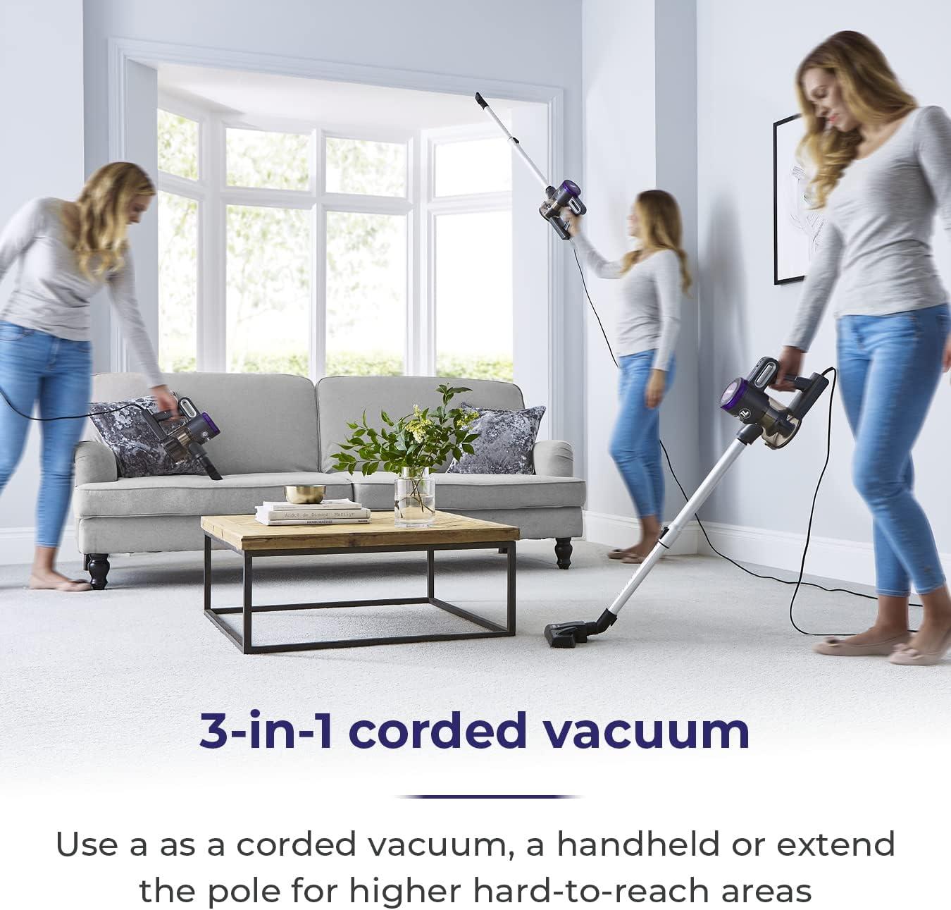 Tower Pro Corded 3-in-1 Stick Vacuum Cleaner